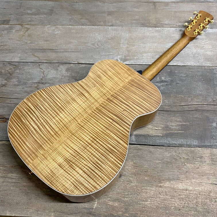 Boucher Studio Goose Grande Reserve Maple OM Hybrid Torréfié Naturelle Guitare Acoustique