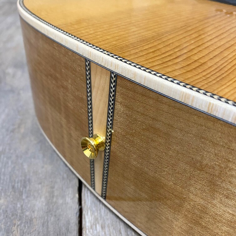 Boucher Studio Goose Grande Reserve Maple OM Hybrid Torréfié Naturelle Guitare Acoustique