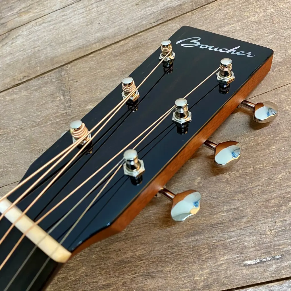 Boucher SG-22-MV Acoustic Guitar Headstock Front.webp