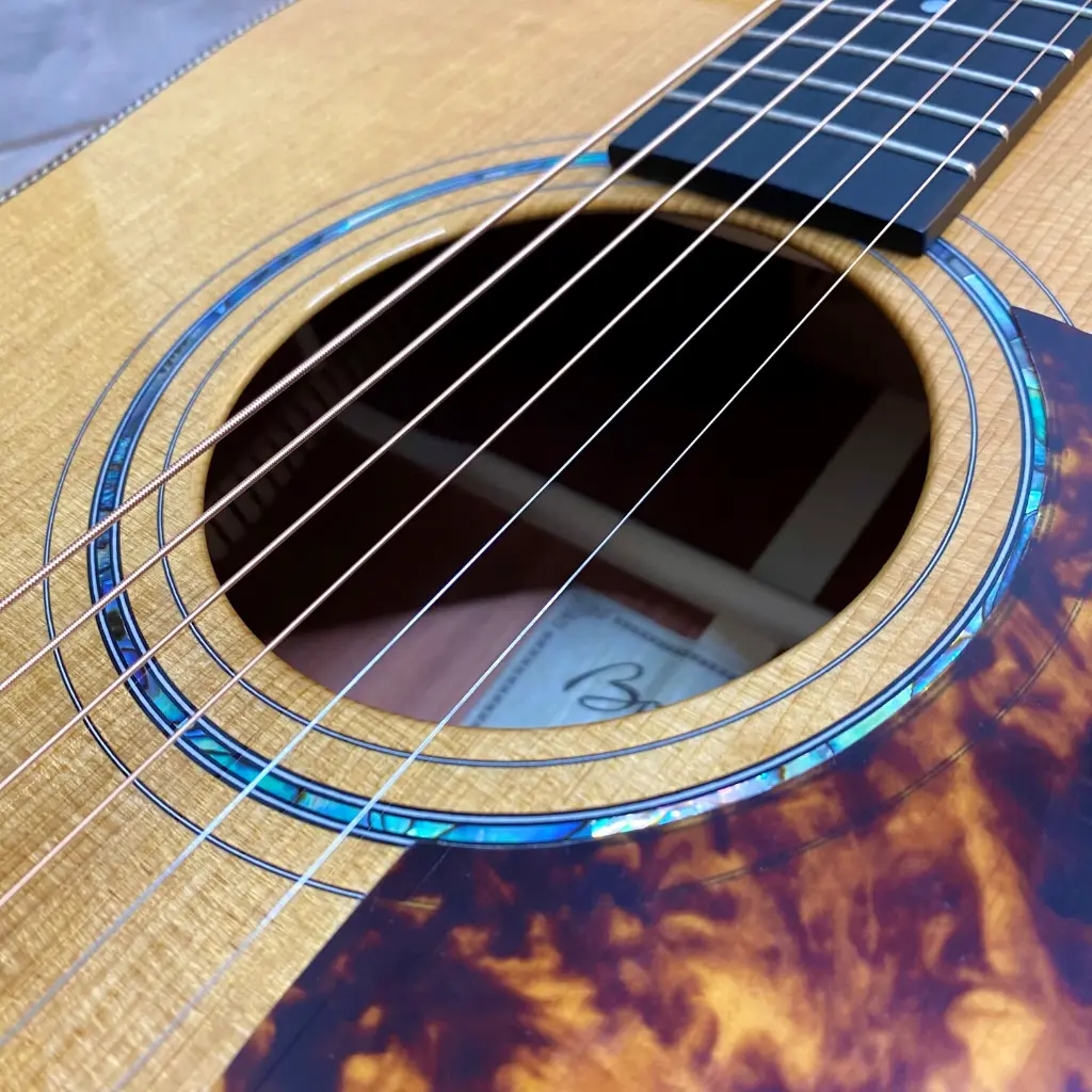 Boucher SG-22-MV Acoustic Guitar Soundhole.webp