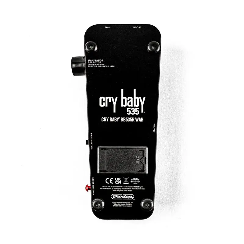 Dunlop CRY BABY BB535 WAH REISSUE Back.webp