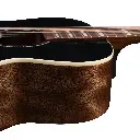Godin 054077 Fairmount Studio Jumbo Mahogany EQ Black Acoustic Guitar Side Heel.webp