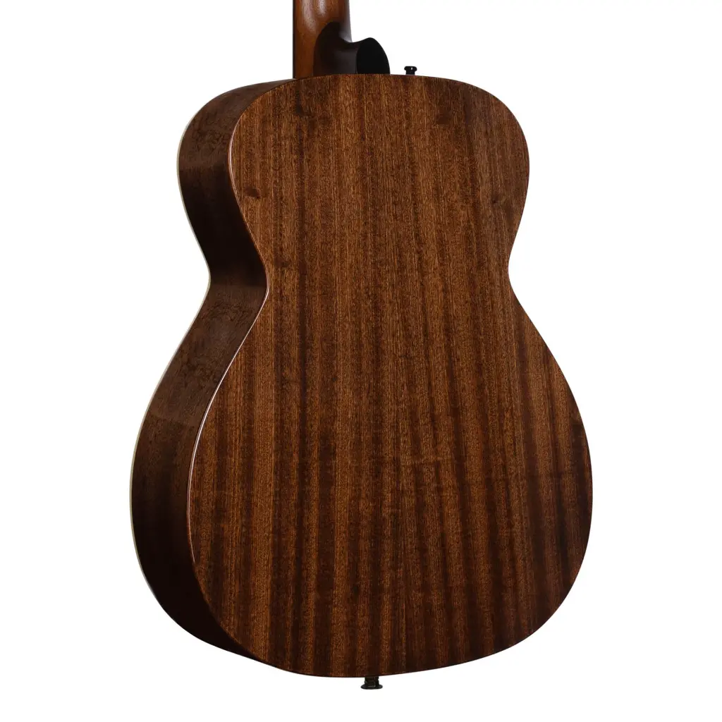 Godin 054077 Fairmount Studio Jumbo Mahogany EQ Black Acoustic Guitar Rear Angle.webp