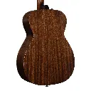 Godin 054077 Fairmount Studio Jumbo Mahogany EQ Black Acoustic Guitar Rear Angle.webp