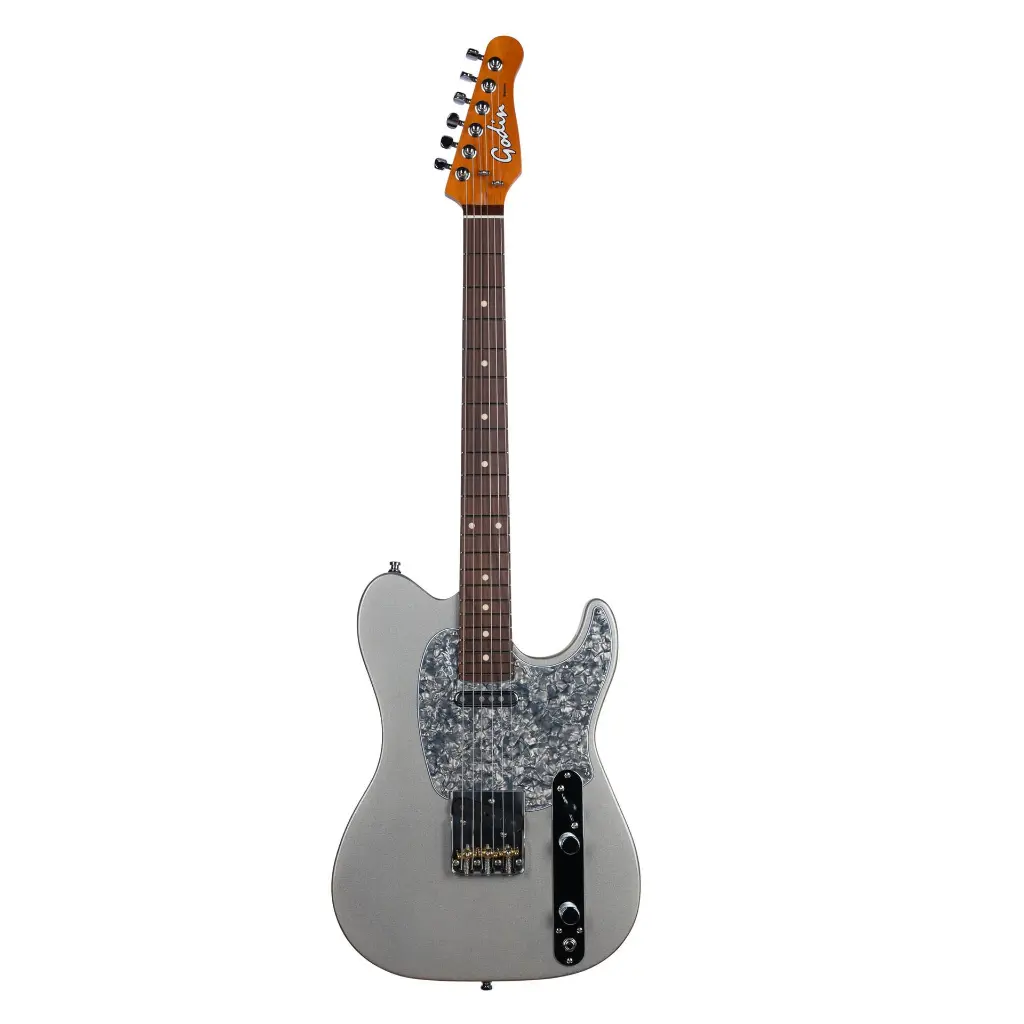 Godin 054060 Stadium Pro Gris Satiné RN Front View.webp