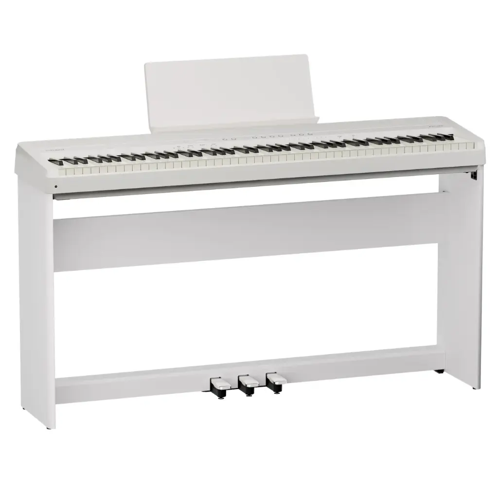 Roland FP-40-WH White Digital Piano With Stand.webp