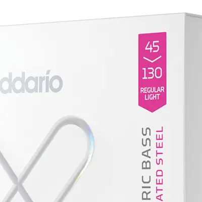 D'Addario XSB45130 XS 5 Strings 45-130 Electric Bass Strings Corner.webp