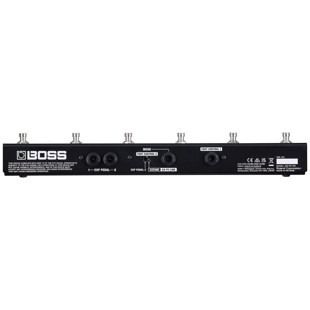 Contrôleur Amplificateur Boss GA-FC-EX