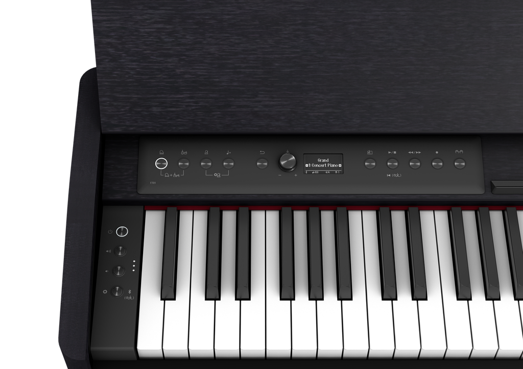 Piano Numérique Roland F701 Noir Contemporain