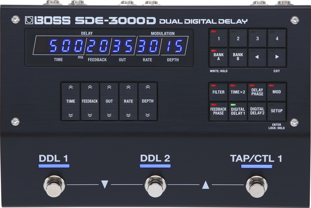 Pédale Boss Dual Digital Delay SDE-3000D