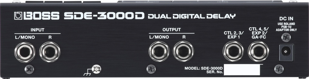 Pédale Boss Dual Digital Delay SDE-3000D