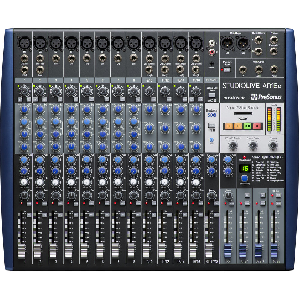 Console Presonus STUDIOLIVE-AR16C