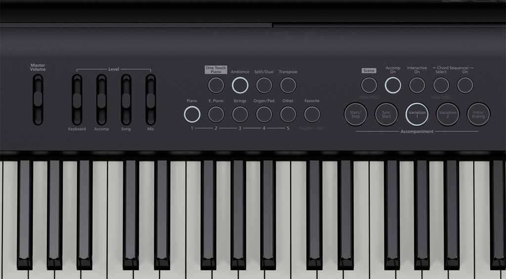 Ensemble Piano Numérique Roland FP-E50 Noir