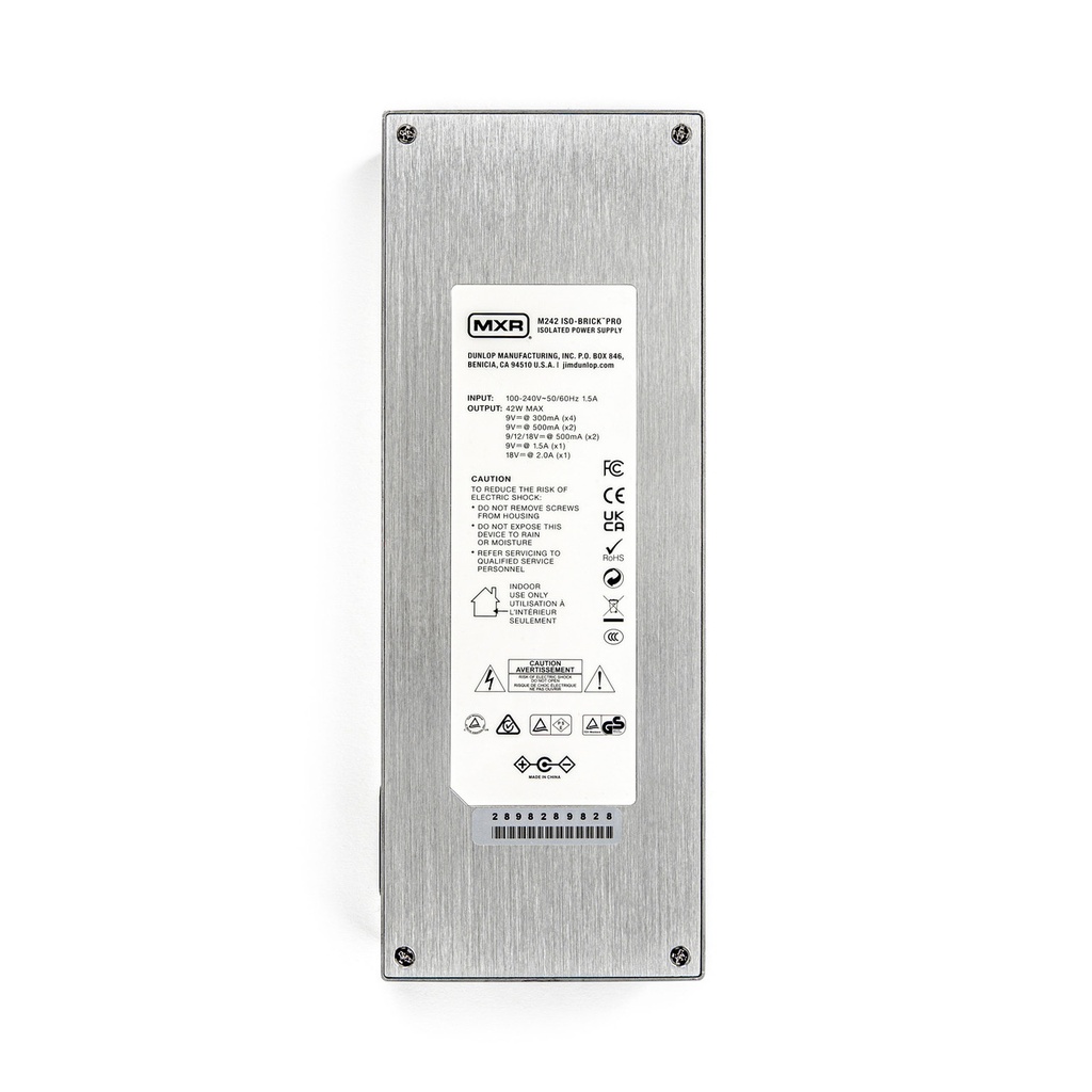 Alimentation Pédalier MXR Iso-Brick Pro M242