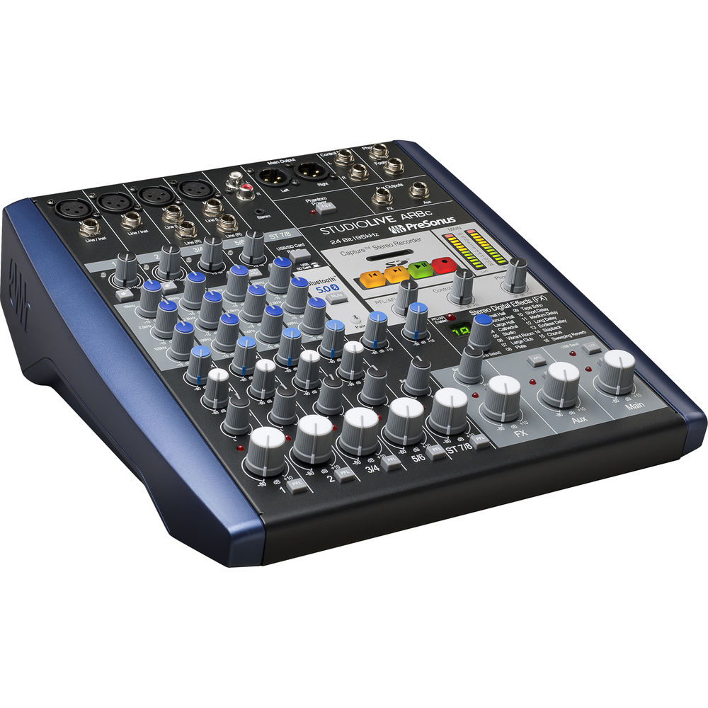 Angle Console Presonus STUDIOLIVE-AR8C