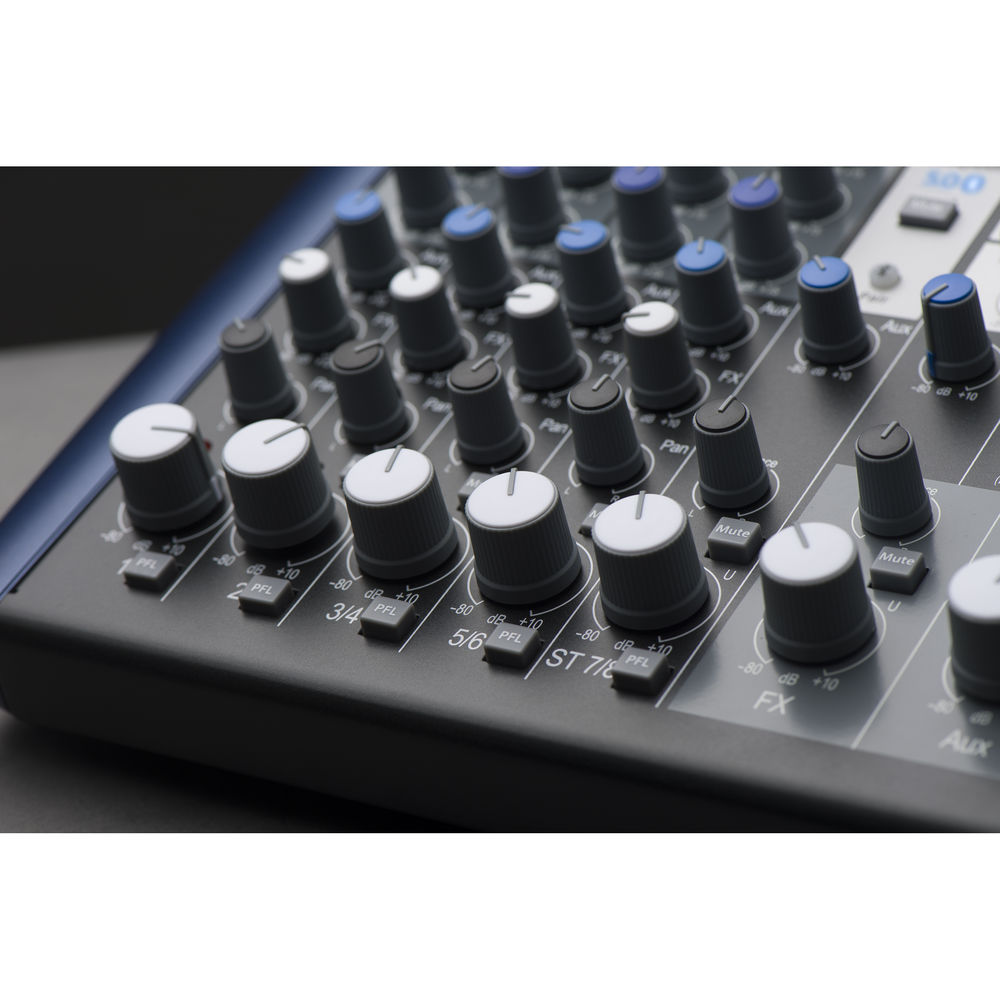 Boutons Entrées Console Presonus STUDIOLIVE-AR8C