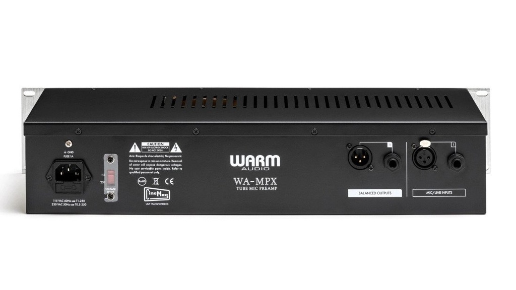 Arrière Preamp à Tube pour Micro Warm Audio WA-MPX