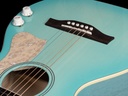 Godin Rialto Parlor HG Q-Discrete Bleu Lagune LTD Guitare Acoustique