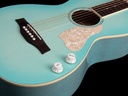 Godin Rialto Parlor HG Q-Discrete Bleu Lagune LTD Guitare Acoustique