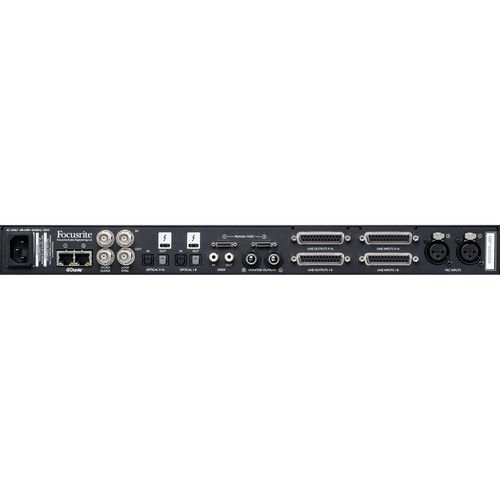 Interface Audio Focusrite Pro Red 16Line 64 x 64 Thunderbolt 3 pour Pro Tools