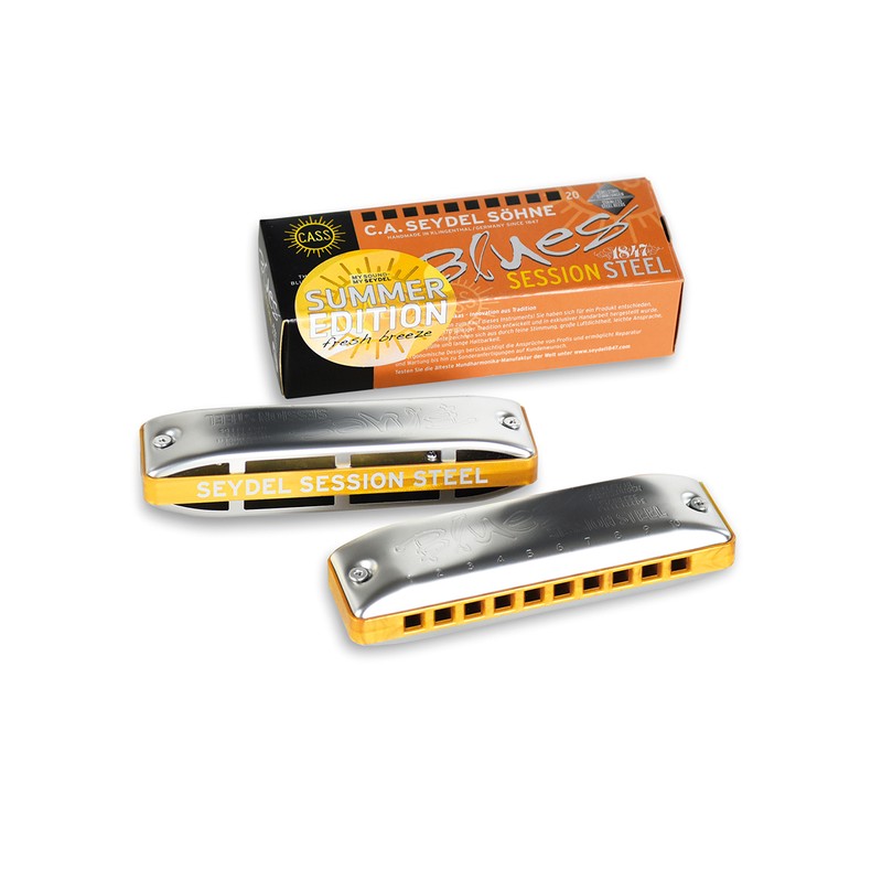 Ensemble 6 Harmonicas Seydel Session Steel Summer Edition 2024