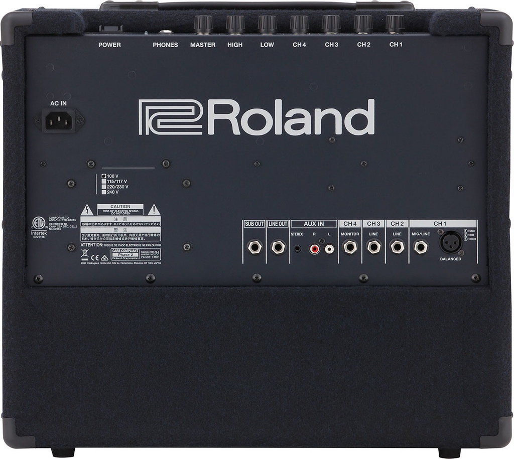 Amplificateur Stéréo pour Clavier Roland KC-200