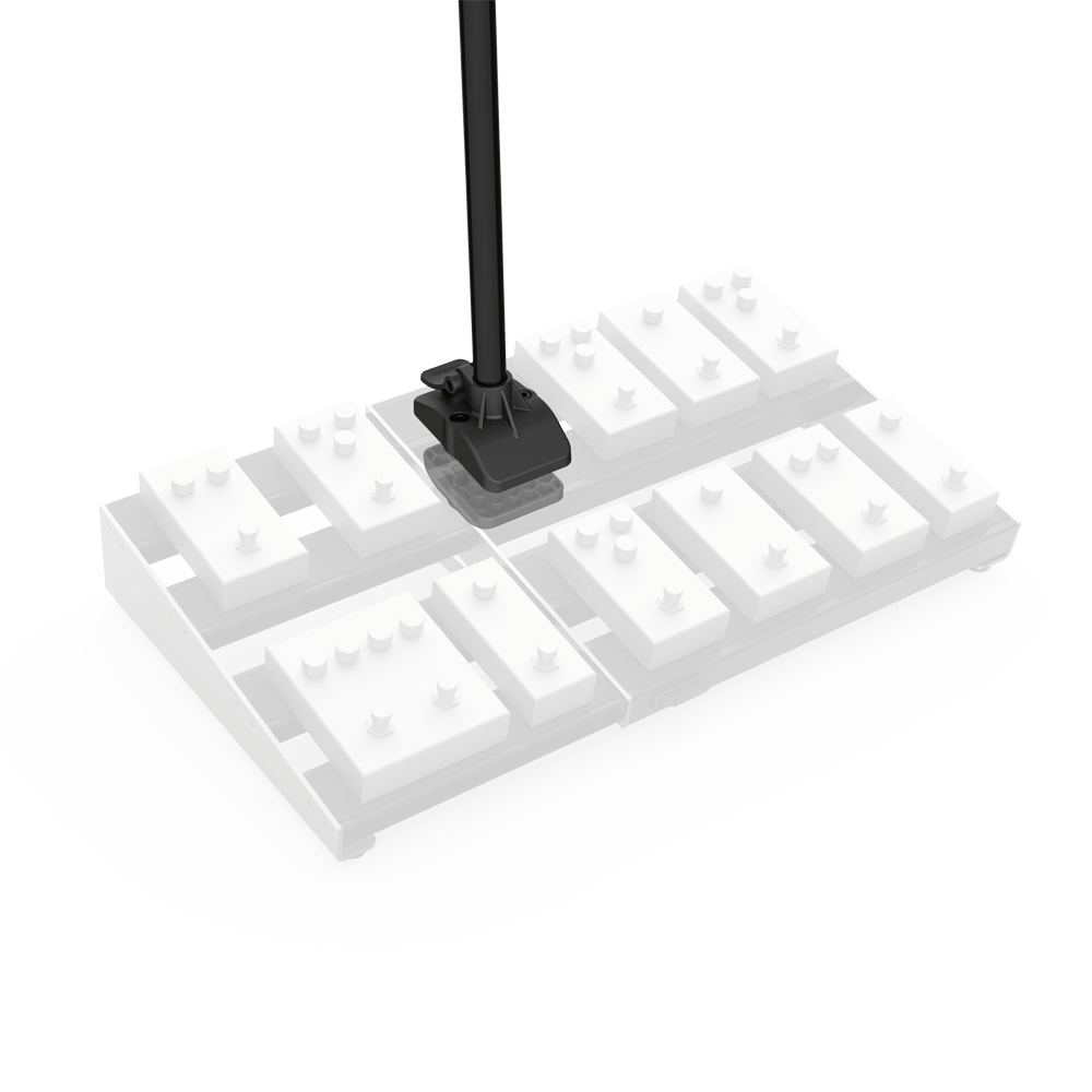 Support Microphone pour Pedalboard D'Addario PW-XPNDPBMS-01