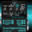 Pédale Boss Dual Digital Delay SDE-3