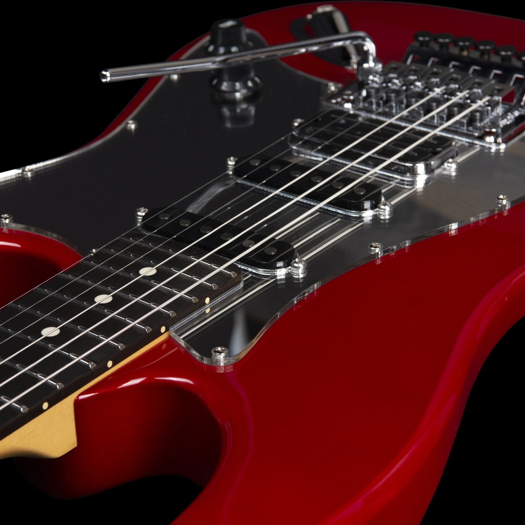 Godin Alex Lifeson Limited Edition Signature Lerxst Grace Red Floyd Rose Guitare Électrique