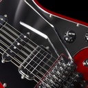 Godin Alex Lifeson Limited Edition Signature Lerxst Grace Red Floyd Rose Guitare Électrique
