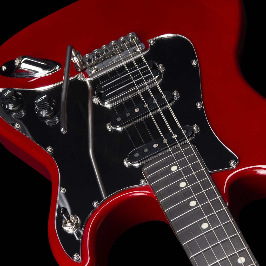 Godin Alex Lifeson Limited Edition Signature Lerxst Grace Red Vega Trem Guitare Électrique