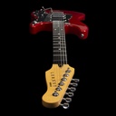Godin Alex Lifeson Limited Edition Signature Lerxst Grace Red Vega Trem Guitare Électrique