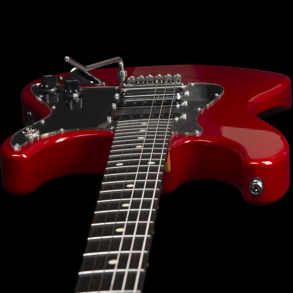Godin Alex Lifeson Limited Edition Signature Lerxst Grace Red Vega Trem Guitare Électrique