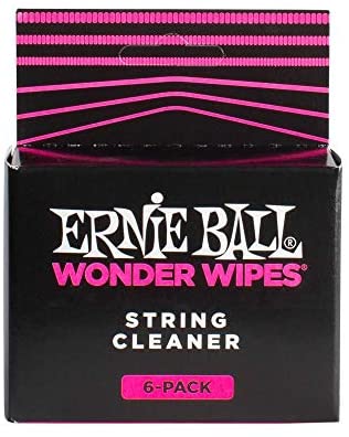 Lingettes Nettoyantes pour Cordes Ernie Ball Wonder Wipes
