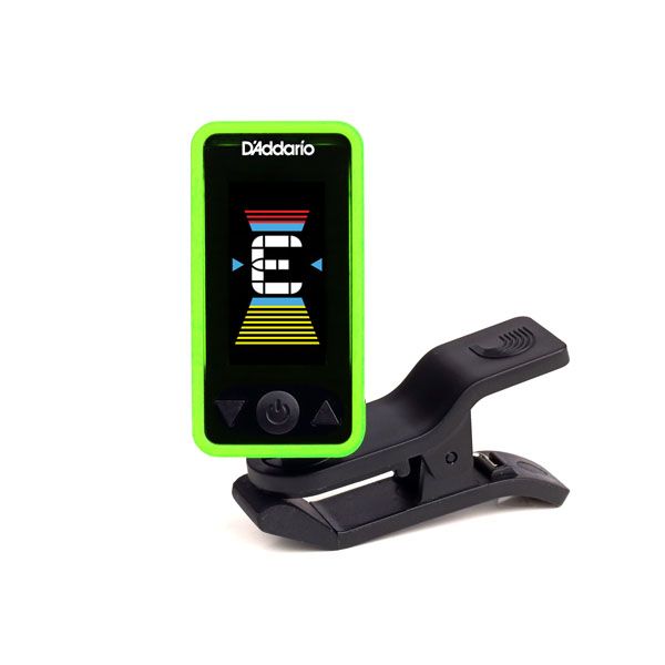 Accordeur à pince D'Addario Eclipse Vert