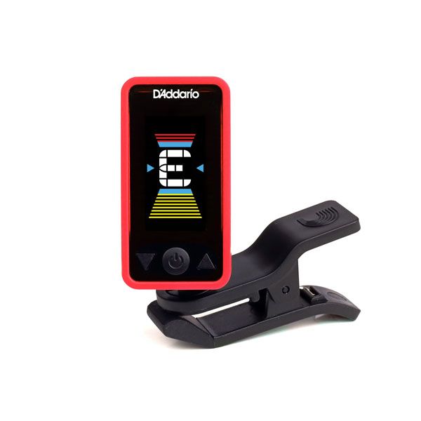 Accordeur à pince D'Addario Eclipse Rouge