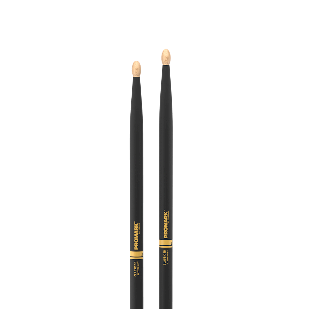 Baguettes Promark 5B Activegrip Black TX5BW-AG