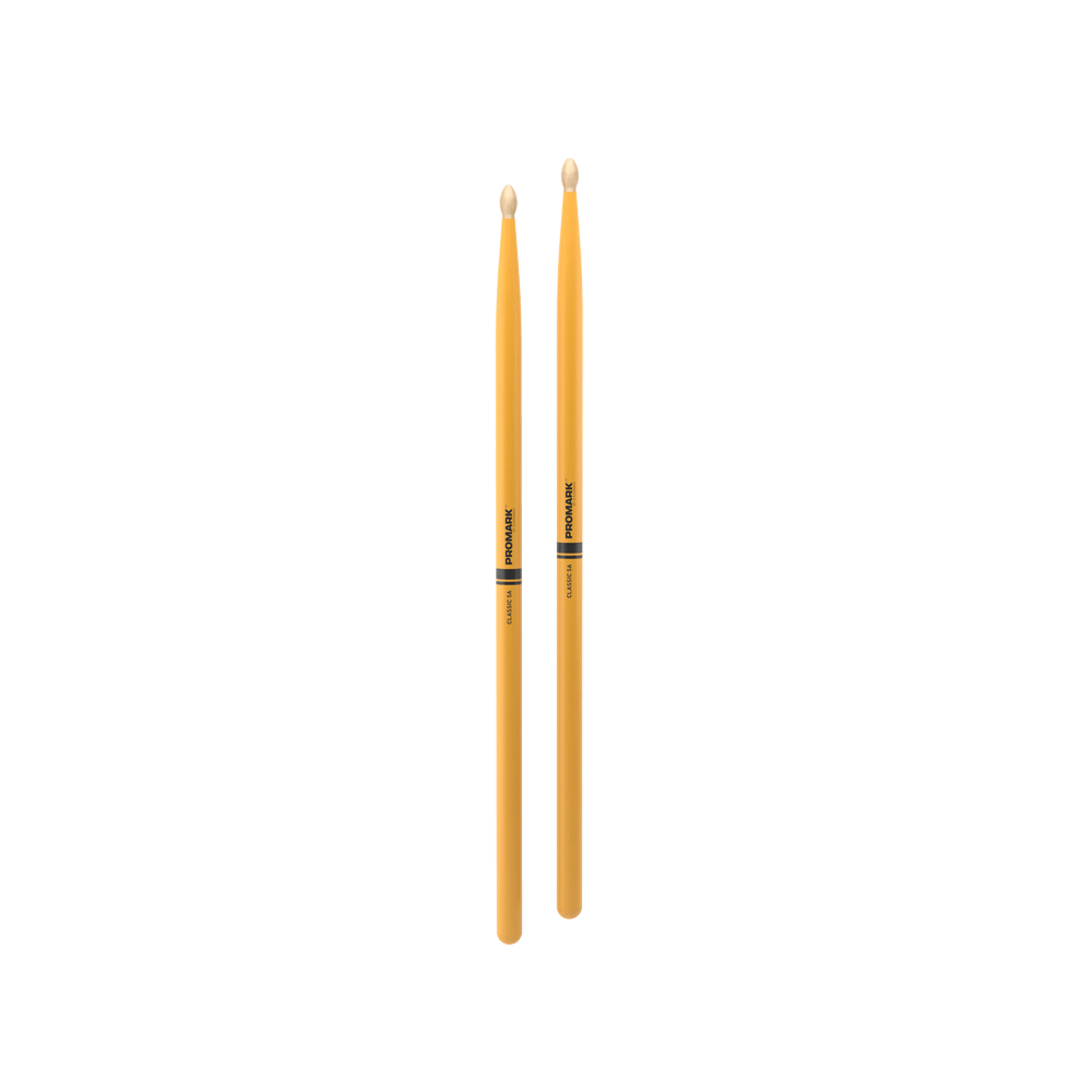 Baguettes Promark Hickory 5A Yellow TX5AW-YELLOW