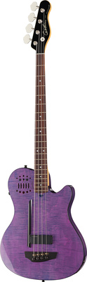 Godin A4 Ultra Fretted RN Metallica Limited Edition Trans Purple Basse Électrique
