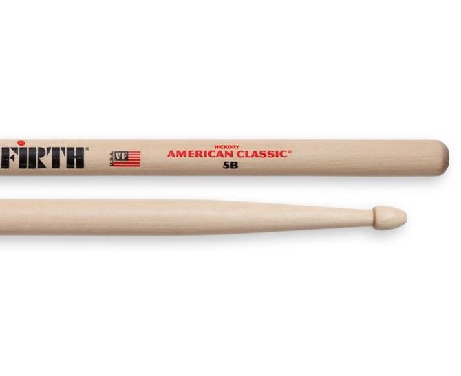 Baguettes Vic Firth 5B Hickory American Classic