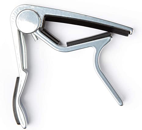 Capo Acoustique Dunlop Trigger Curved 83CN Argent