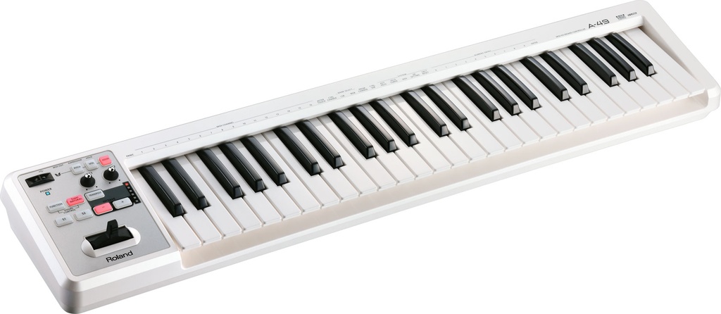 Contrôleur Midi Roland A-49 Blanc