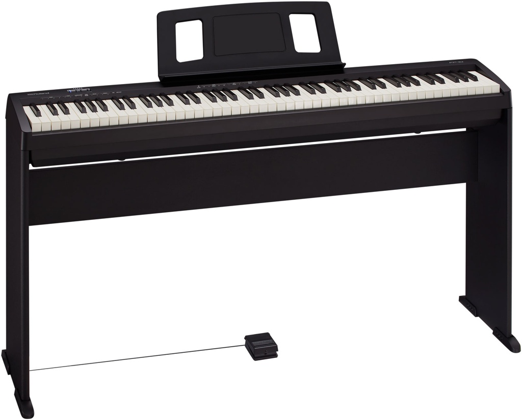 Ensemble Piano Numérique Roland FP-10 Noir