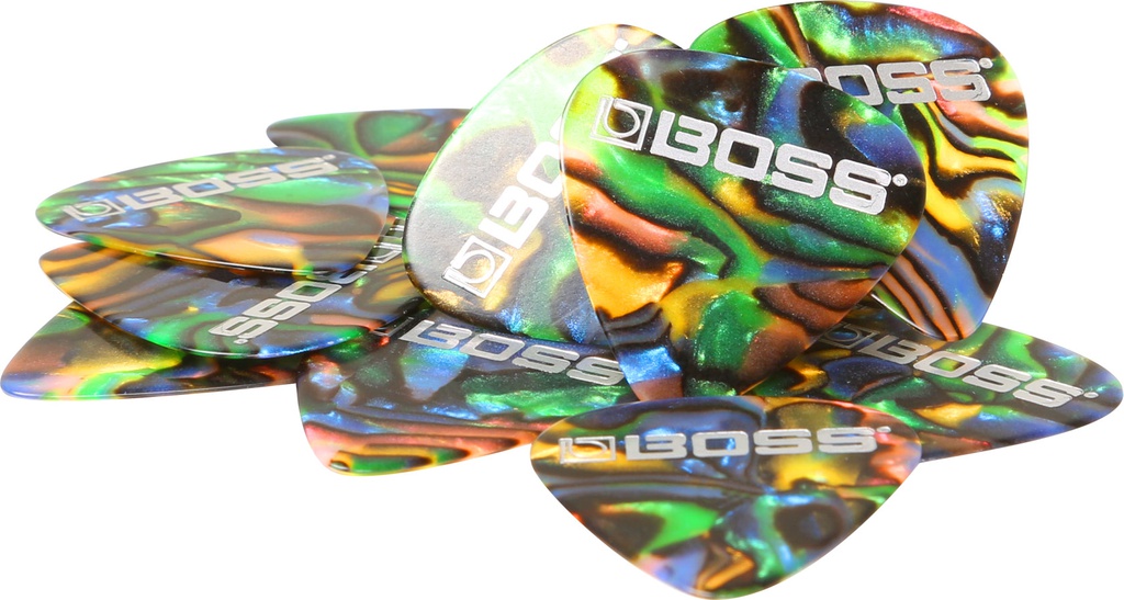 Plectres Boss Paquet de 12 Mince
