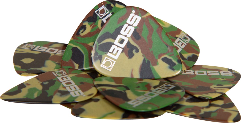 Plectres Boss Paquet de 12 Medium