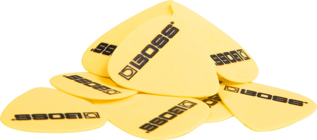 Plectres Boss Paquet de 12 0.73mm