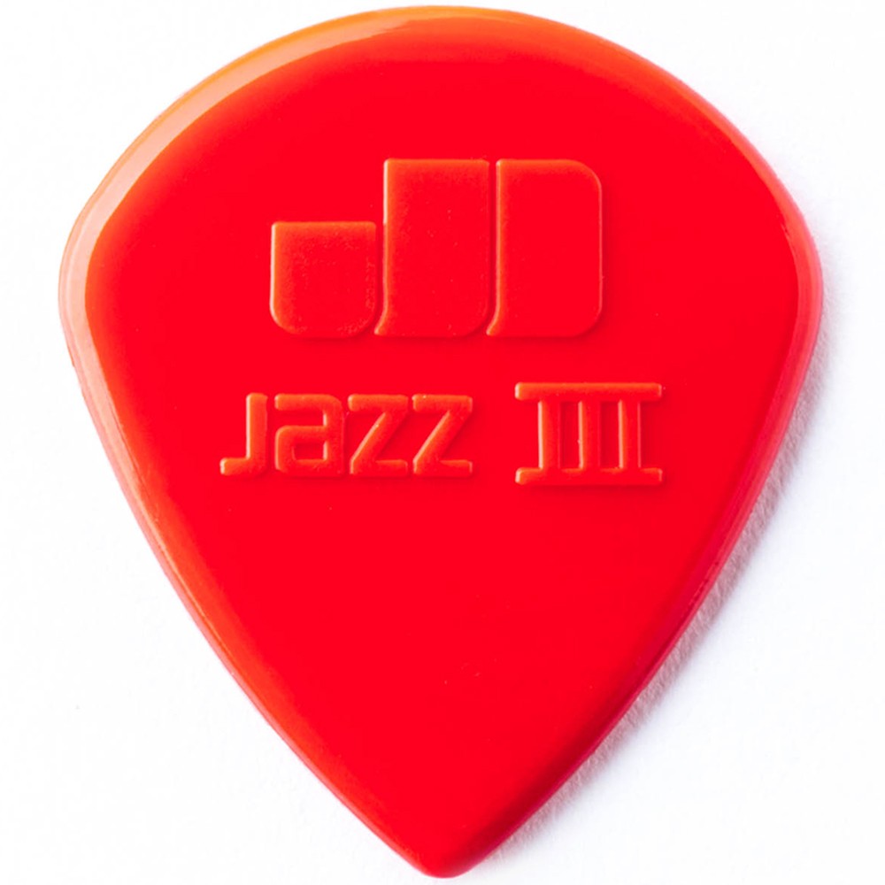 Plectre Dunlop Jazz III Rouge
