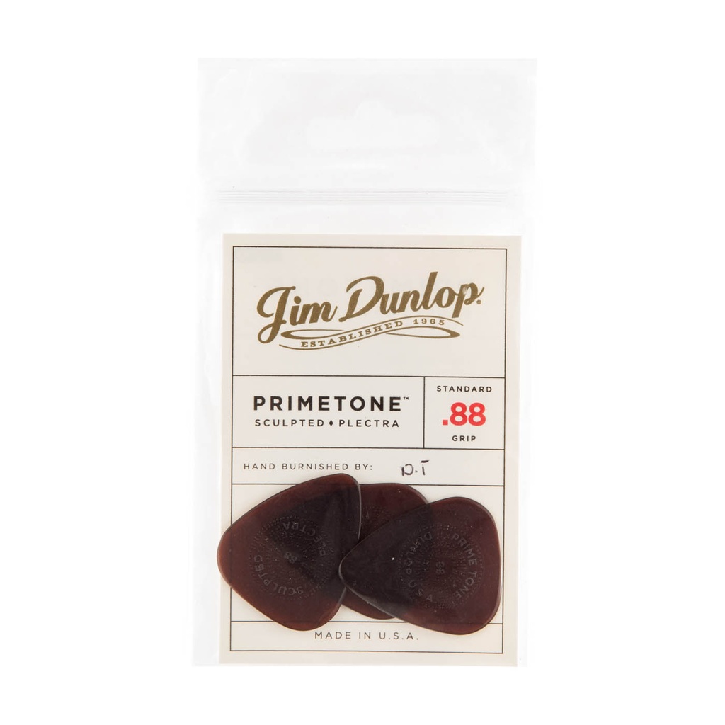 Plectres Dunlop Paquet de 3 Primetone 0.88mm