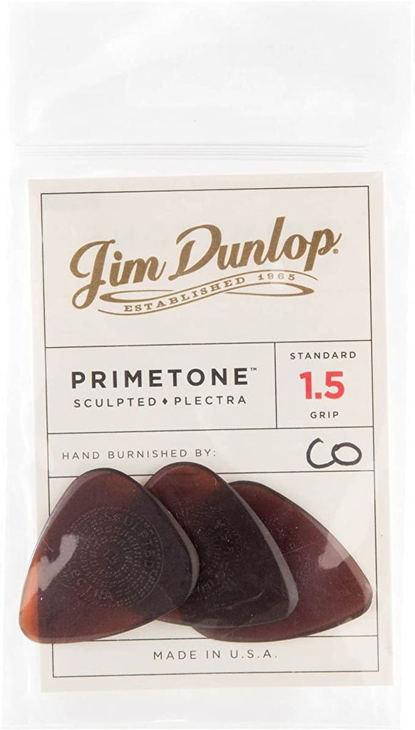 Plectres Dunlop Paquet de 3 Primetone 1.5mm