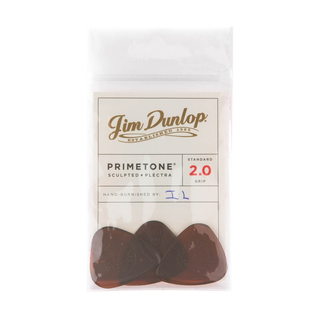 Plectres Dunlop Paquet de 3 Primetone 2.0mm